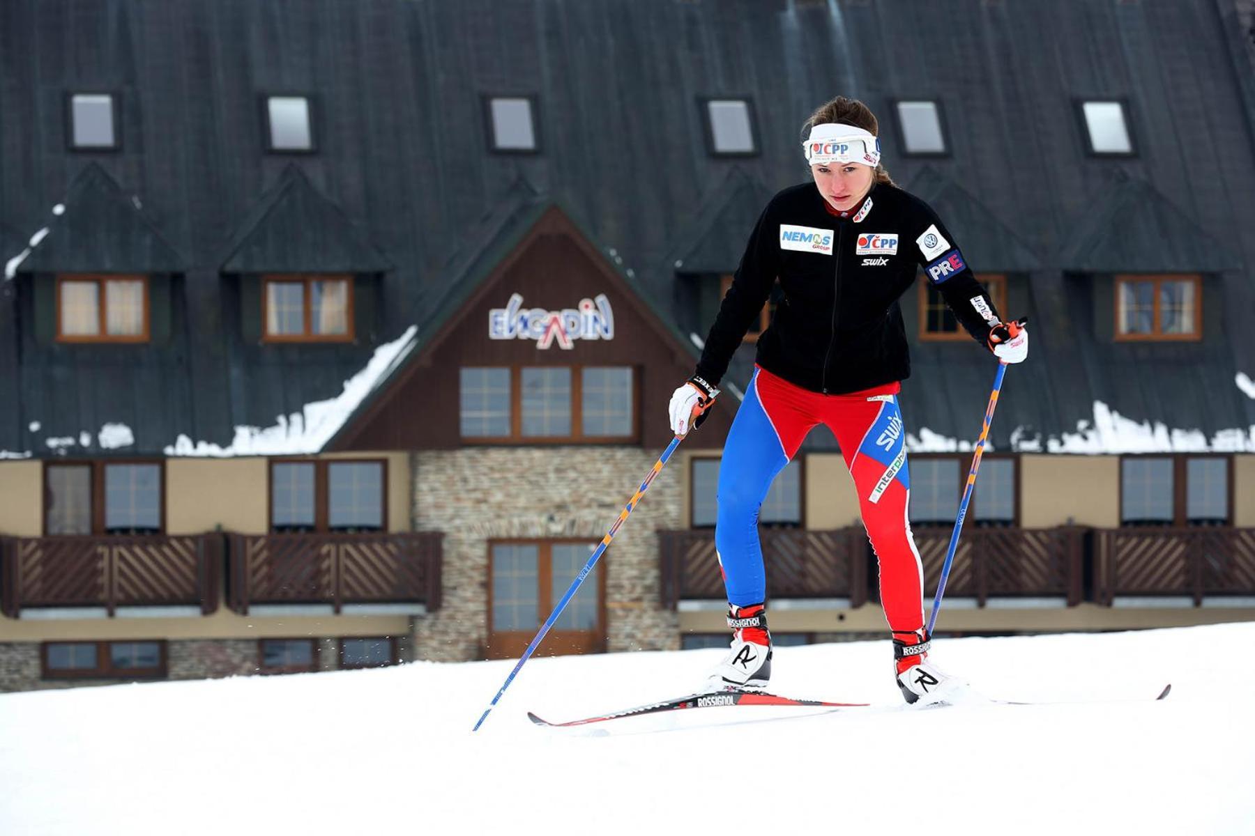 Apartmány Engadin Boží Dar Exterior foto
